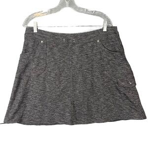Kuhl Gray Skort Athletic Skirt Grey Size Large